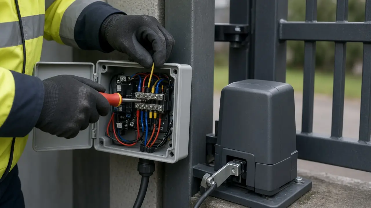 Installation and commissioning of barriers, automatic gates and access control across the UK by iComply engineers
